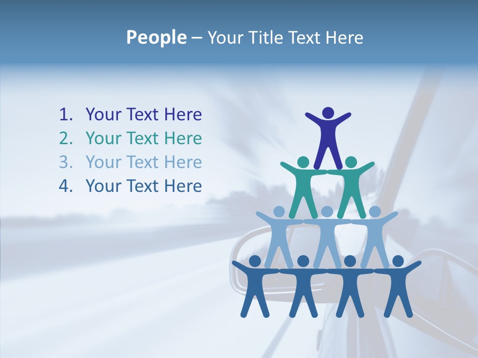 Outdoors Velocity Mirror PowerPoint Template