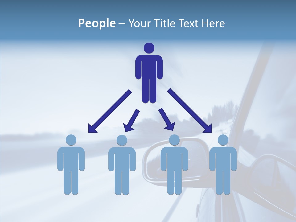 Outdoors Velocity Mirror PowerPoint Template