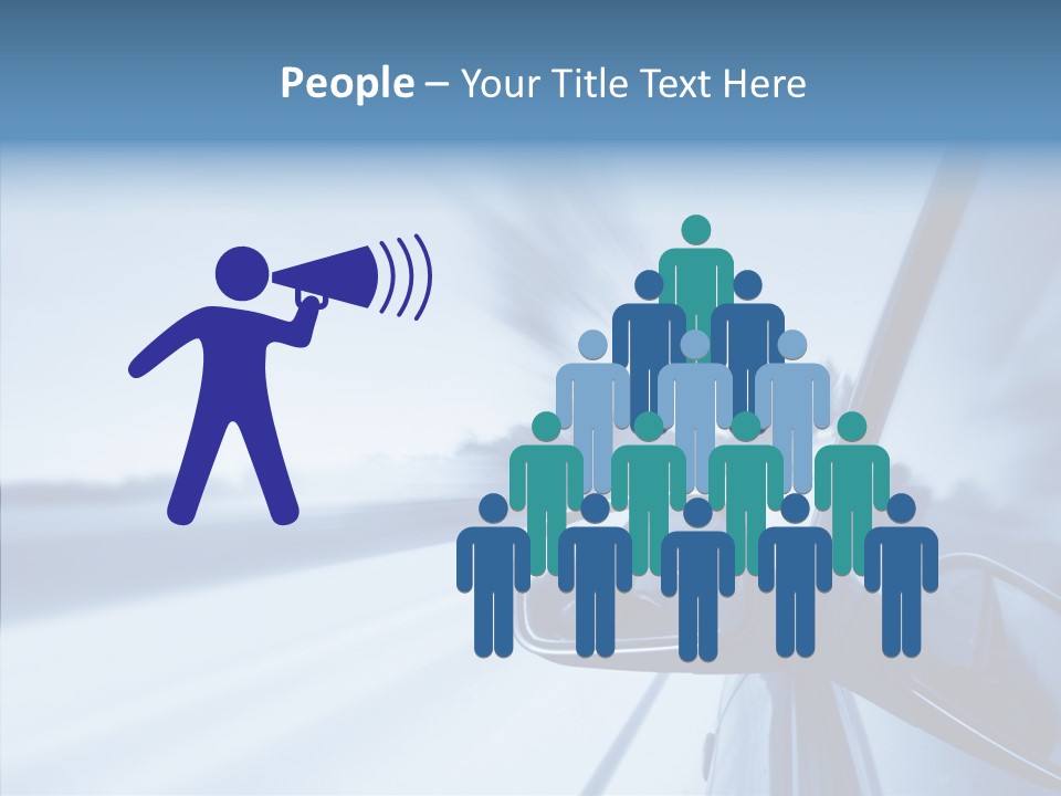 Outdoors Velocity Mirror PowerPoint Template