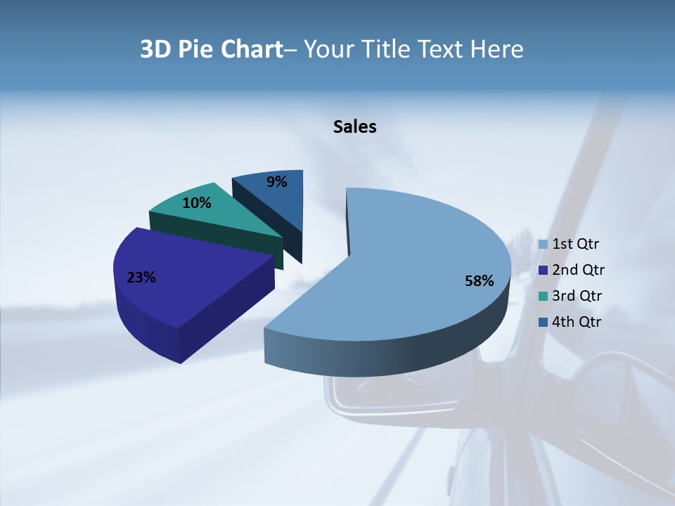 Outdoors Velocity Mirror PowerPoint Template