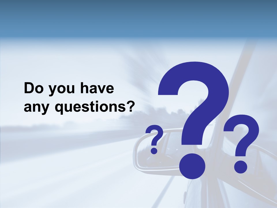 Outdoors Velocity Mirror PowerPoint Template