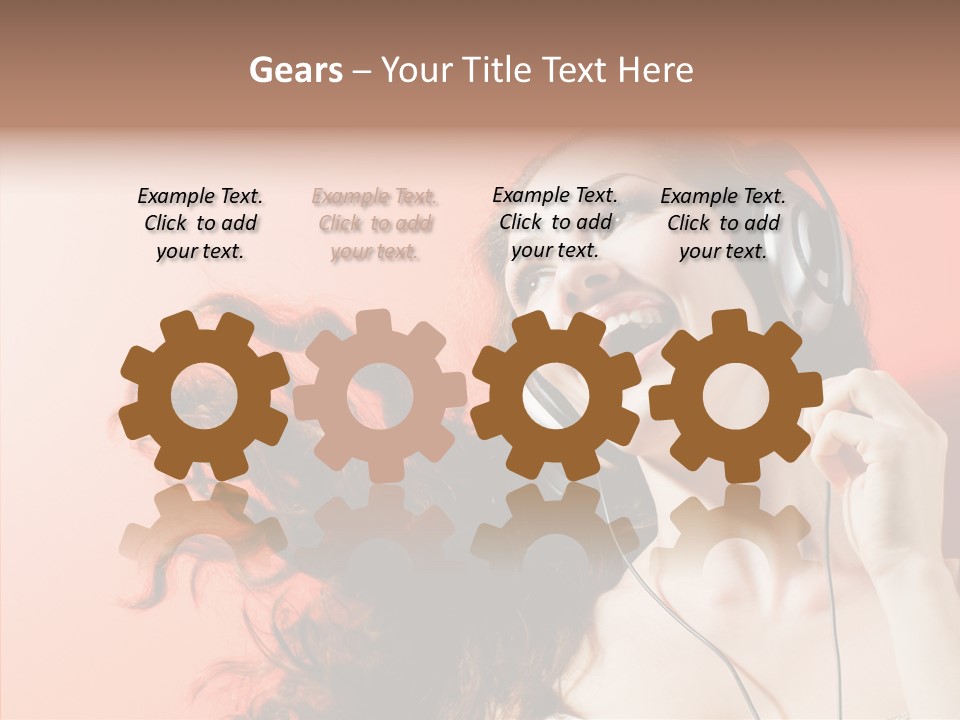 Ecstatic Technology Art PowerPoint Template