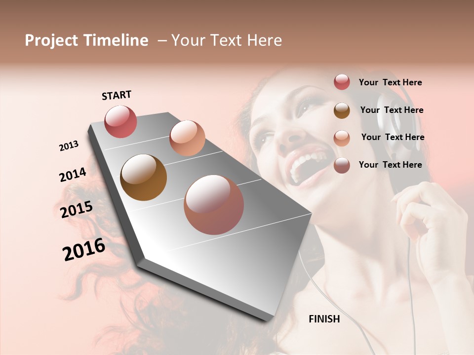 Ecstatic Technology Art PowerPoint Template