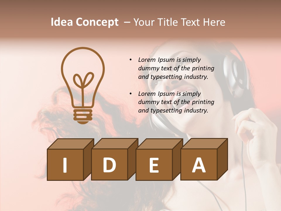 Ecstatic Technology Art PowerPoint Template