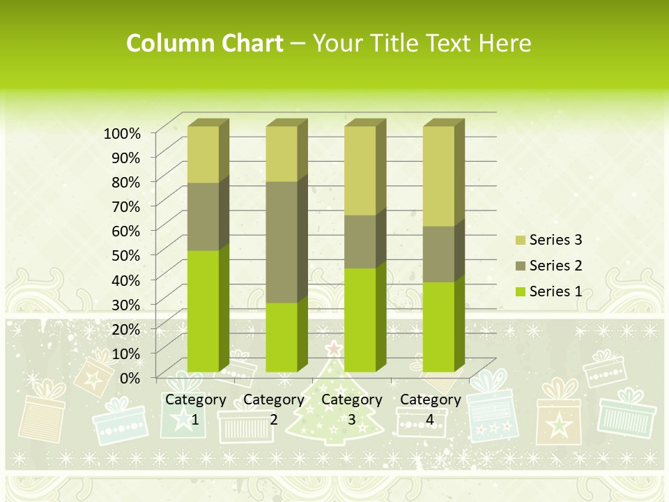 Flake Invitation Card PowerPoint Template