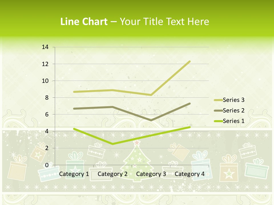 Flake Invitation Card PowerPoint Template