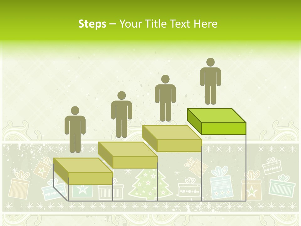 Flake Invitation Card PowerPoint Template