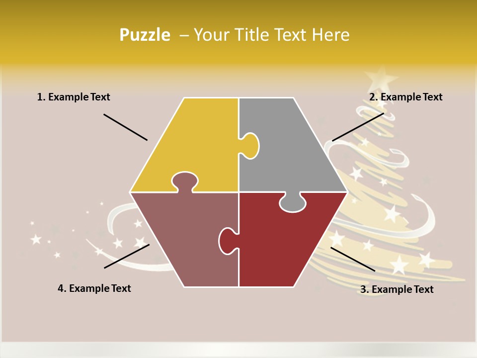 Winding Modern Curling PowerPoint Template