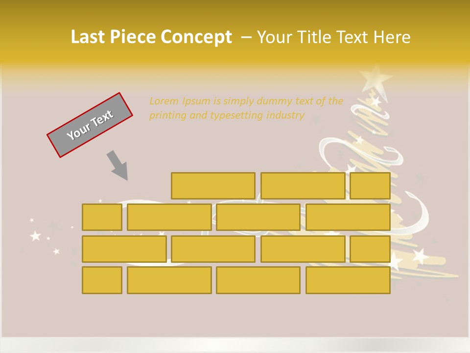 Winding Modern Curling PowerPoint Template