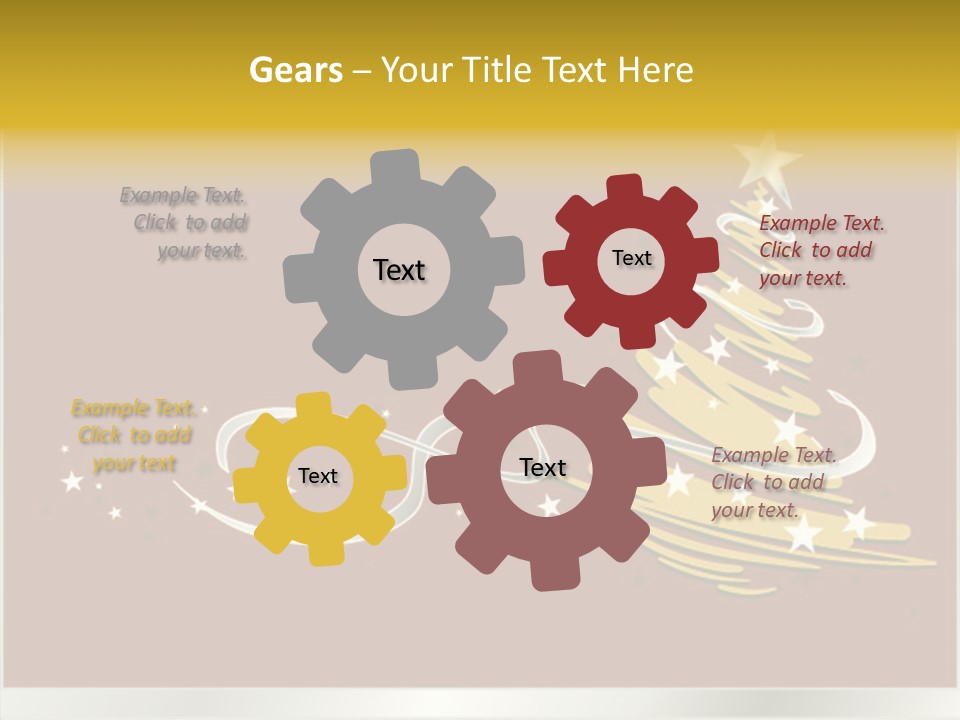 Winding Modern Curling PowerPoint Template