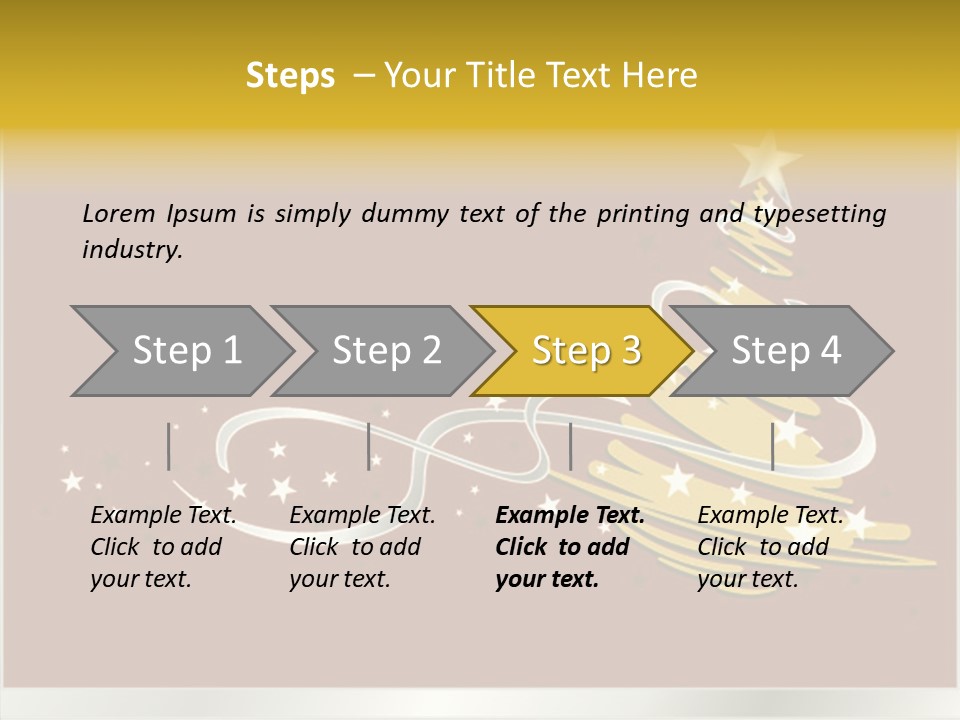 Winding Modern Curling PowerPoint Template