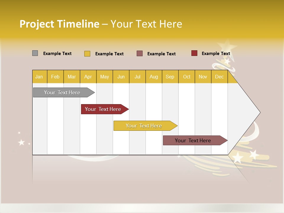 Winding Modern Curling PowerPoint Template