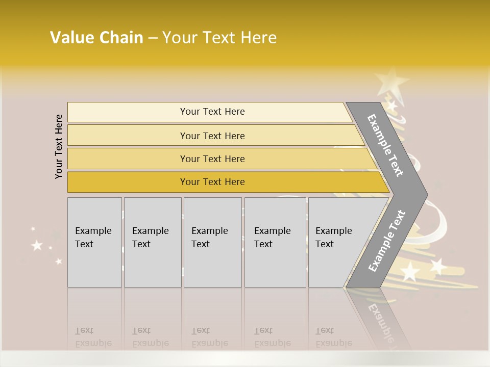 Winding Modern Curling PowerPoint Template
