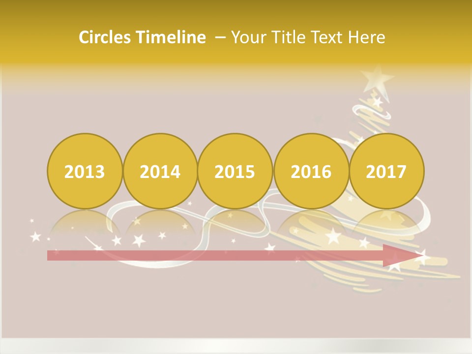 Winding Modern Curling PowerPoint Template
