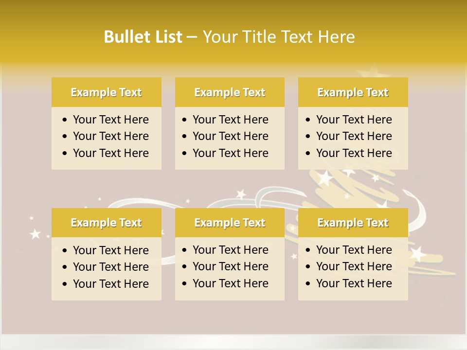 Winding Modern Curling PowerPoint Template