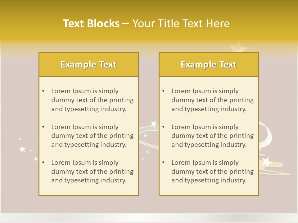 Winding Modern Curling PowerPoint Template