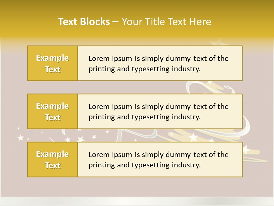 Winding Modern Curling PowerPoint Template