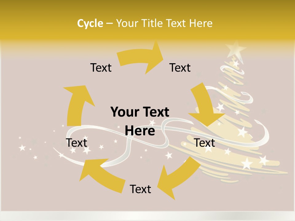 Winding Modern Curling PowerPoint Template