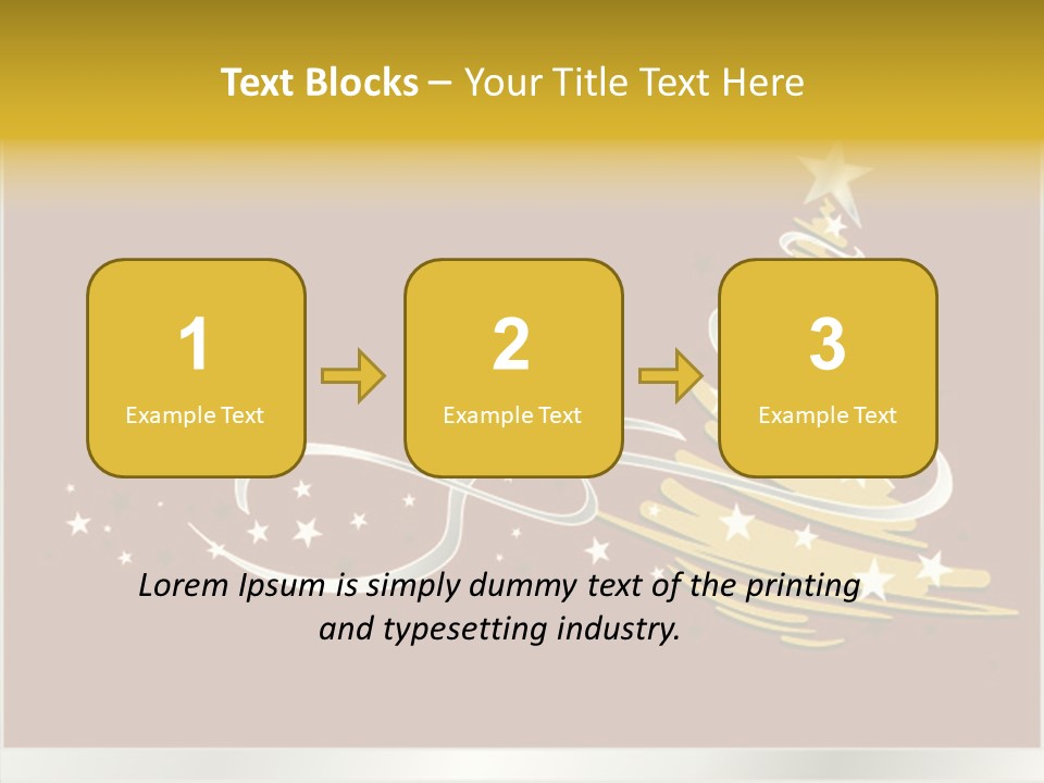 Winding Modern Curling PowerPoint Template