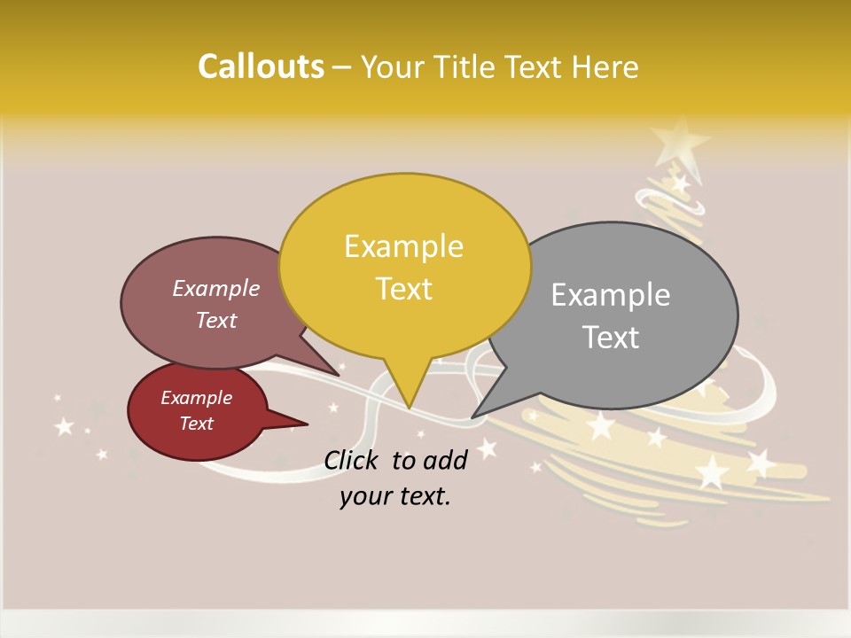 Winding Modern Curling PowerPoint Template