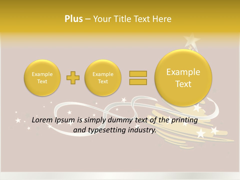 Winding Modern Curling PowerPoint Template