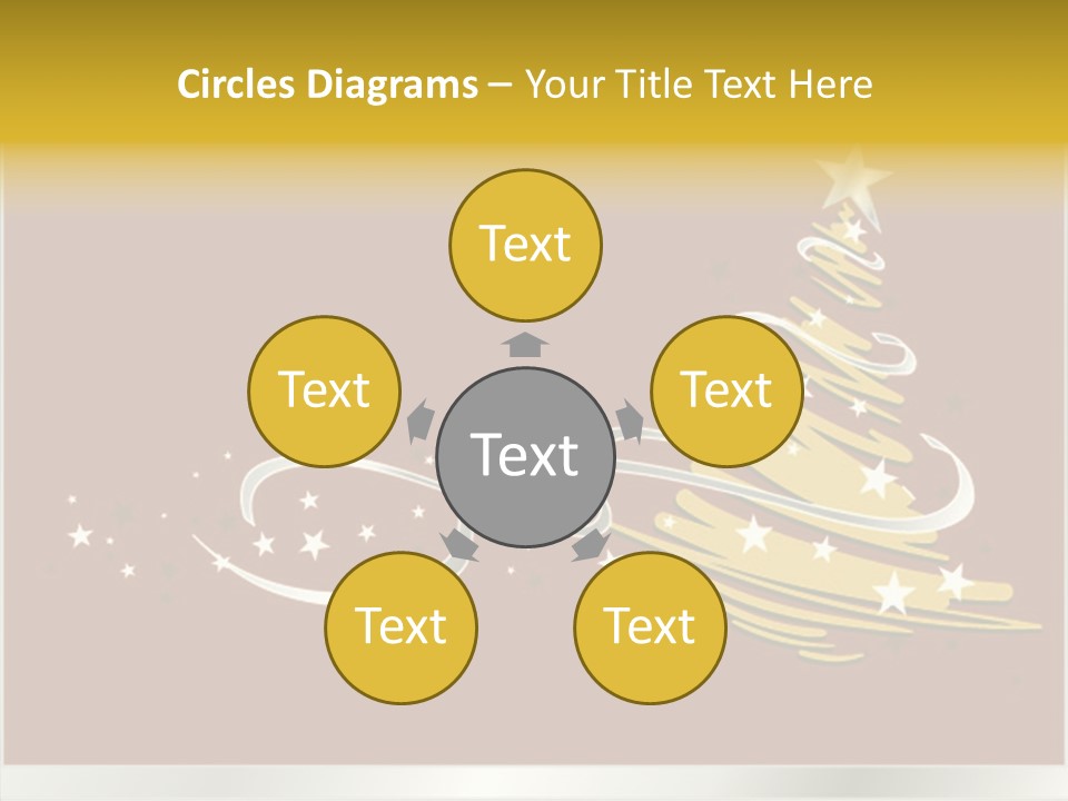 Winding Modern Curling PowerPoint Template