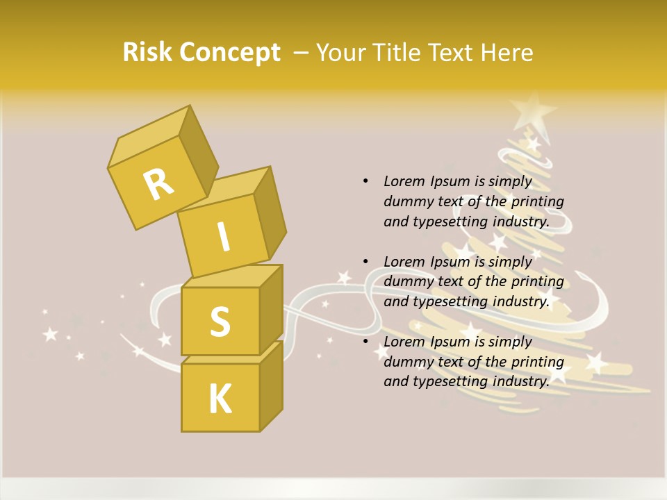 Winding Modern Curling PowerPoint Template