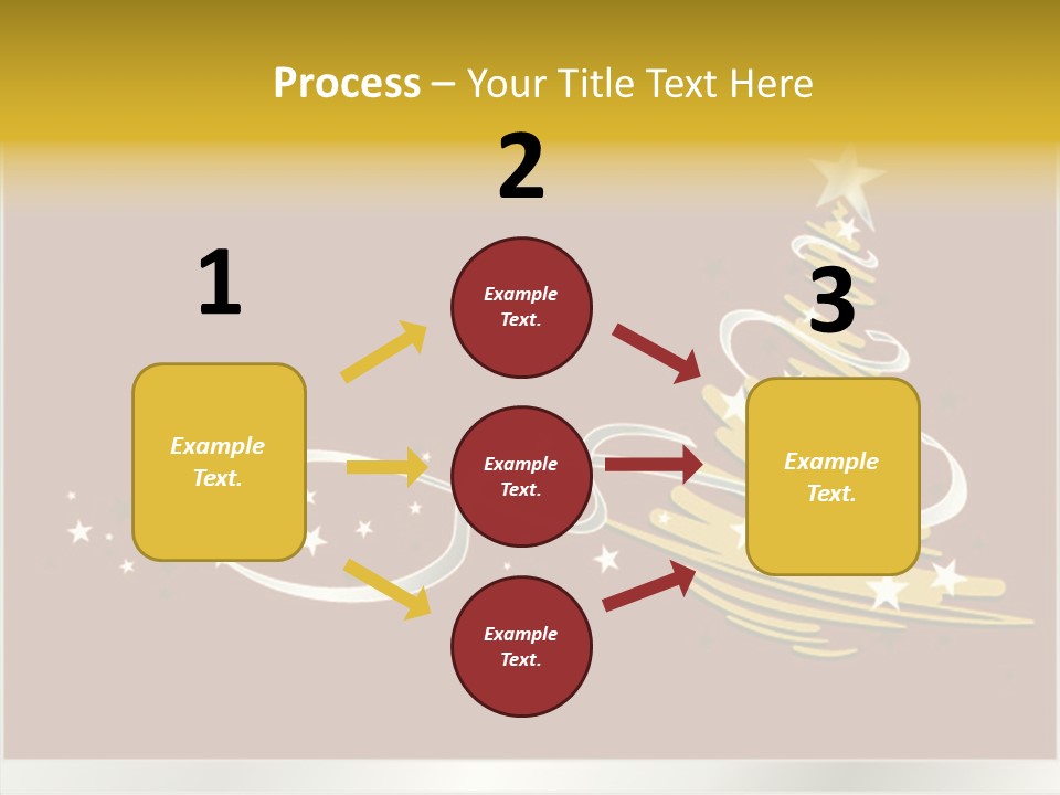 Winding Modern Curling PowerPoint Template