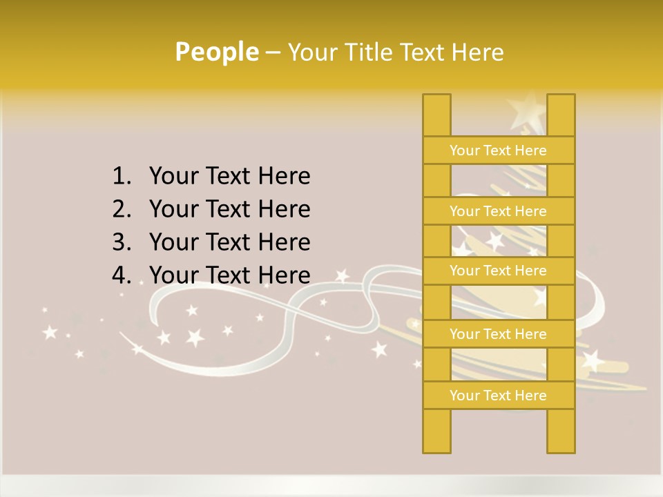 Winding Modern Curling PowerPoint Template