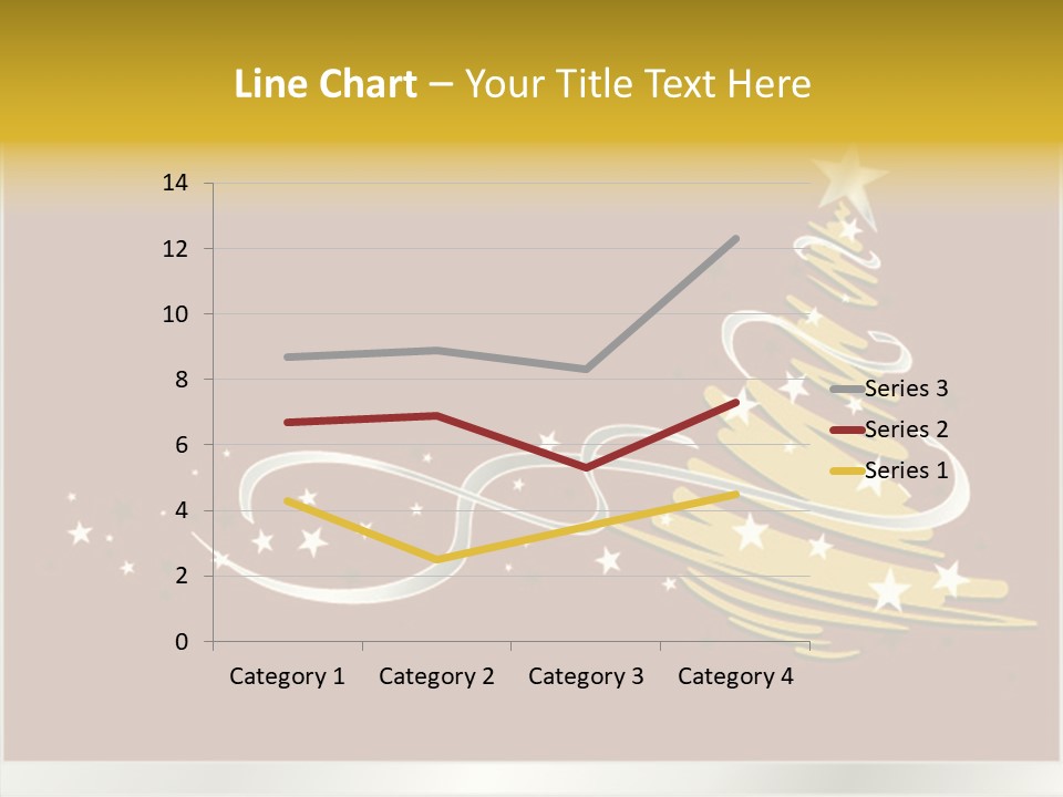 Winding Modern Curling PowerPoint Template