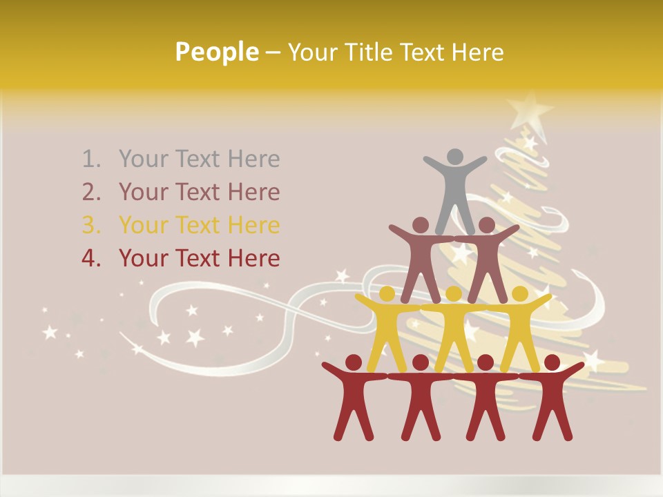 Winding Modern Curling PowerPoint Template
