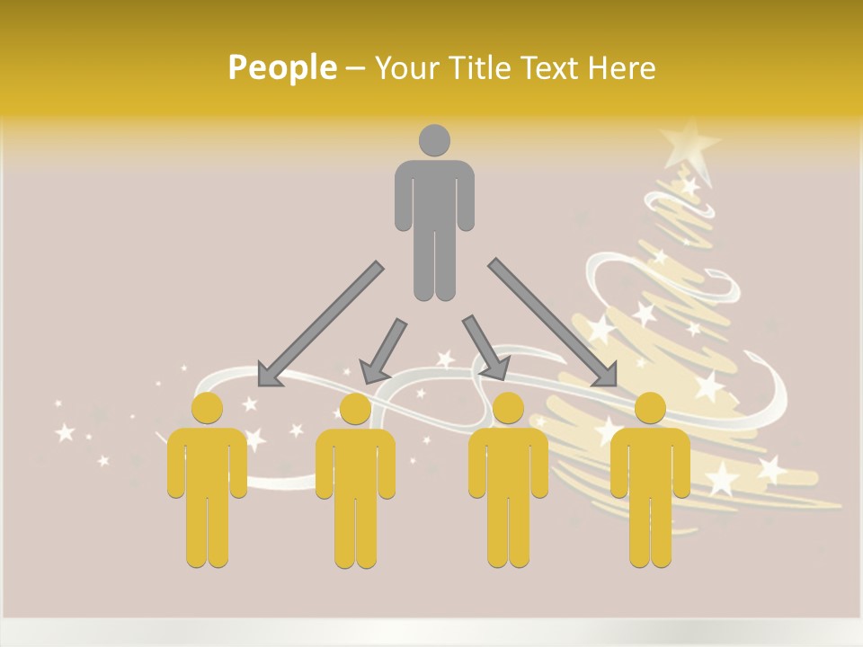 Winding Modern Curling PowerPoint Template