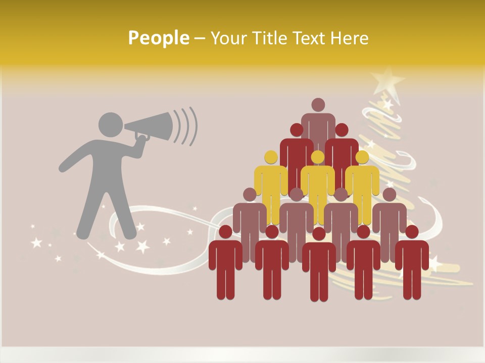 Winding Modern Curling PowerPoint Template