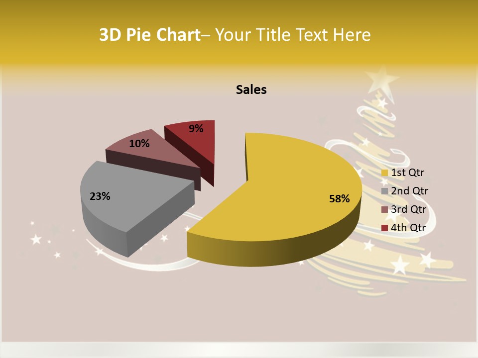 Winding Modern Curling PowerPoint Template