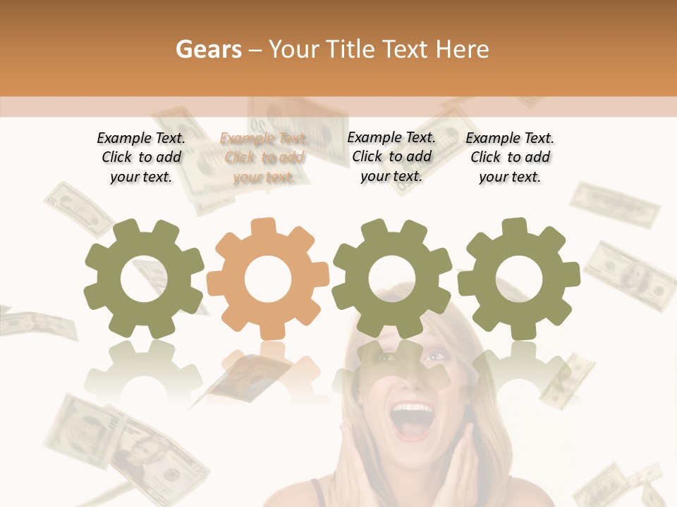 Poker Background Attractive PowerPoint Template