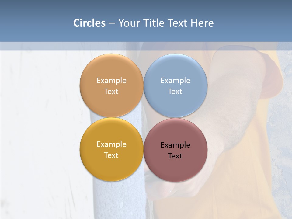 Improvement Painter Wall PowerPoint Template