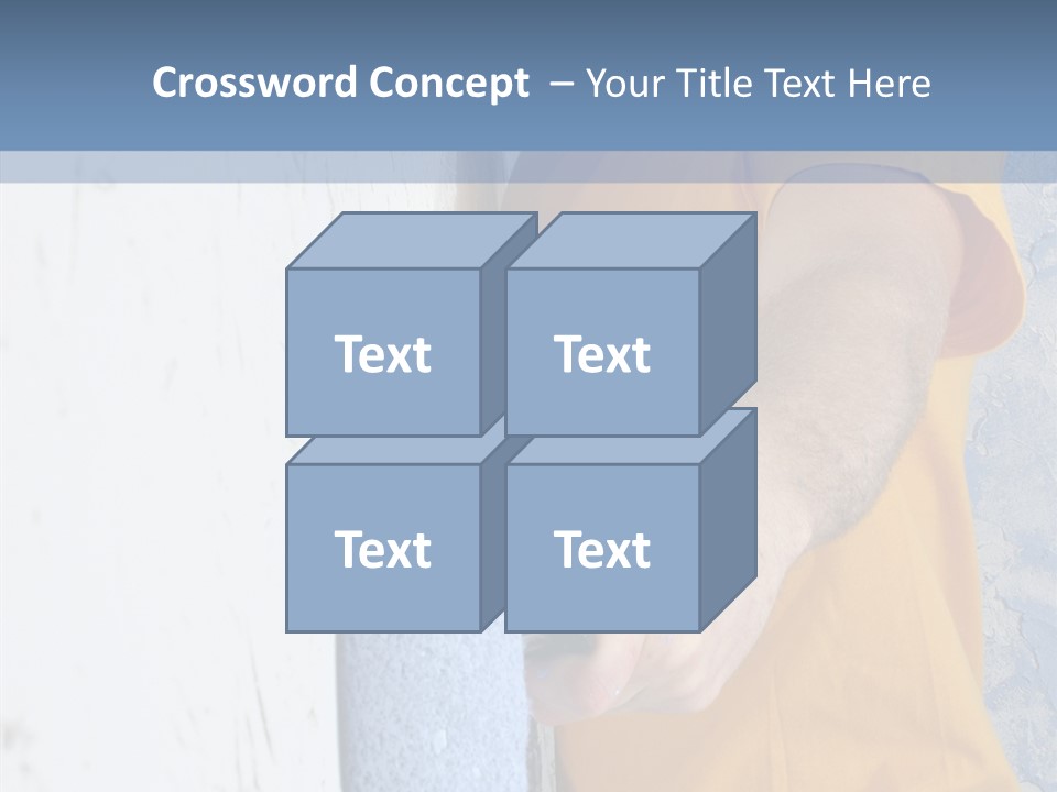 Improvement Painter Wall PowerPoint Template