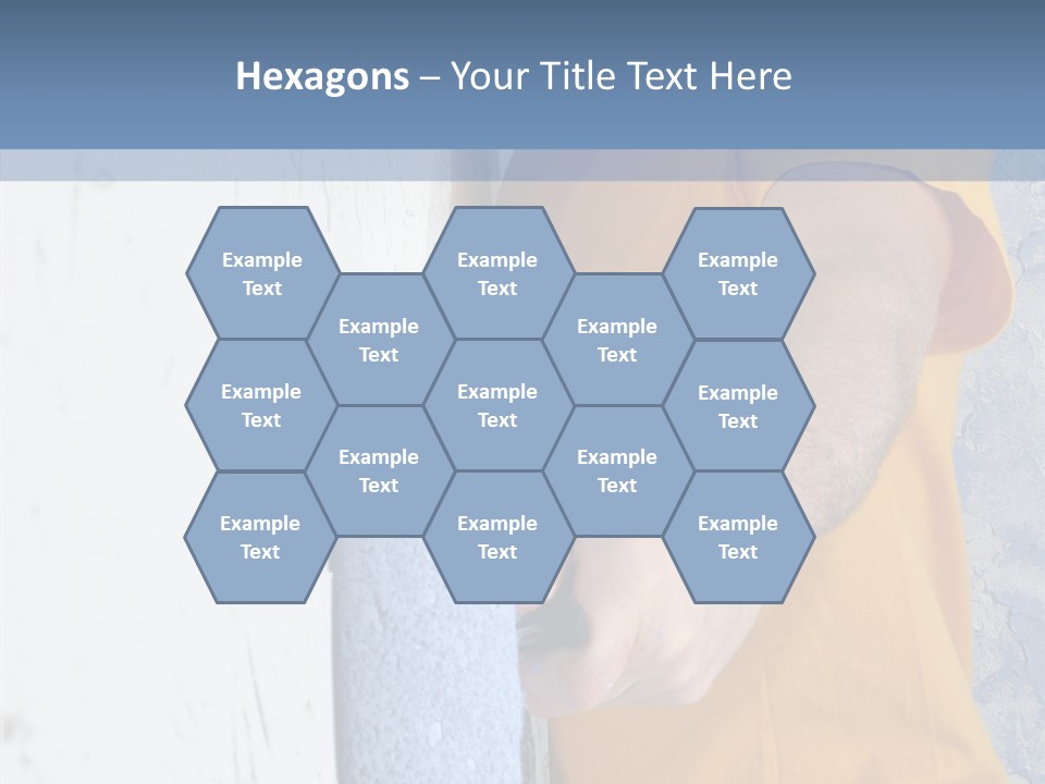 Improvement Painter Wall PowerPoint Template