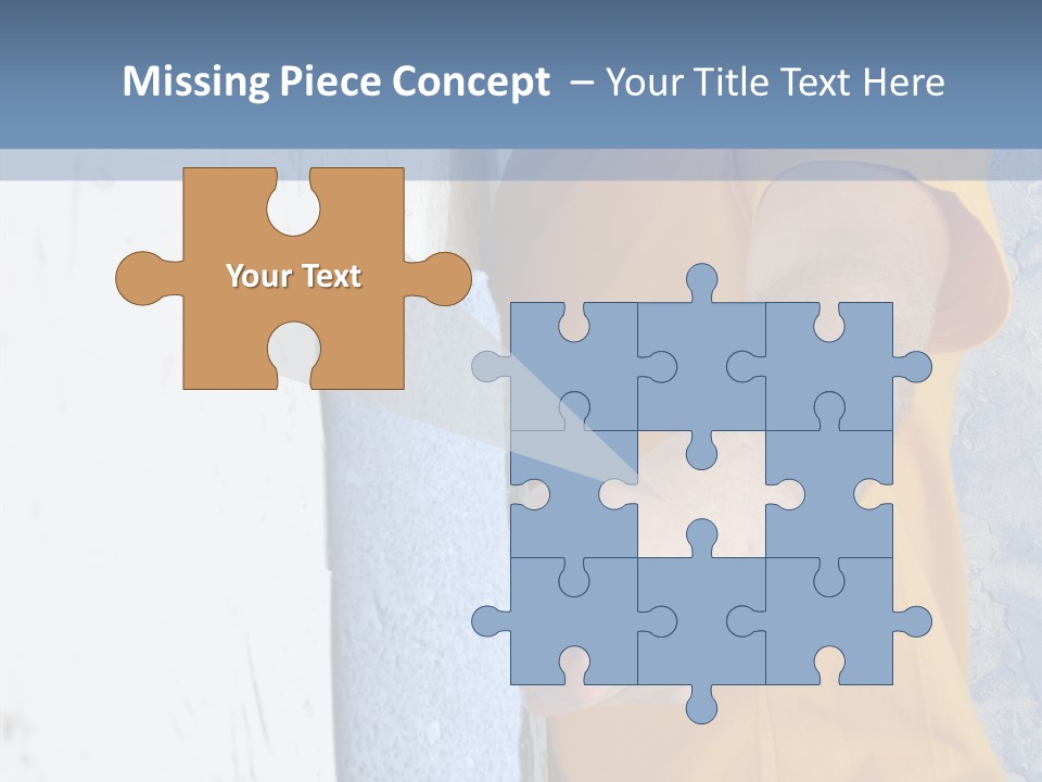 Improvement Painter Wall PowerPoint Template