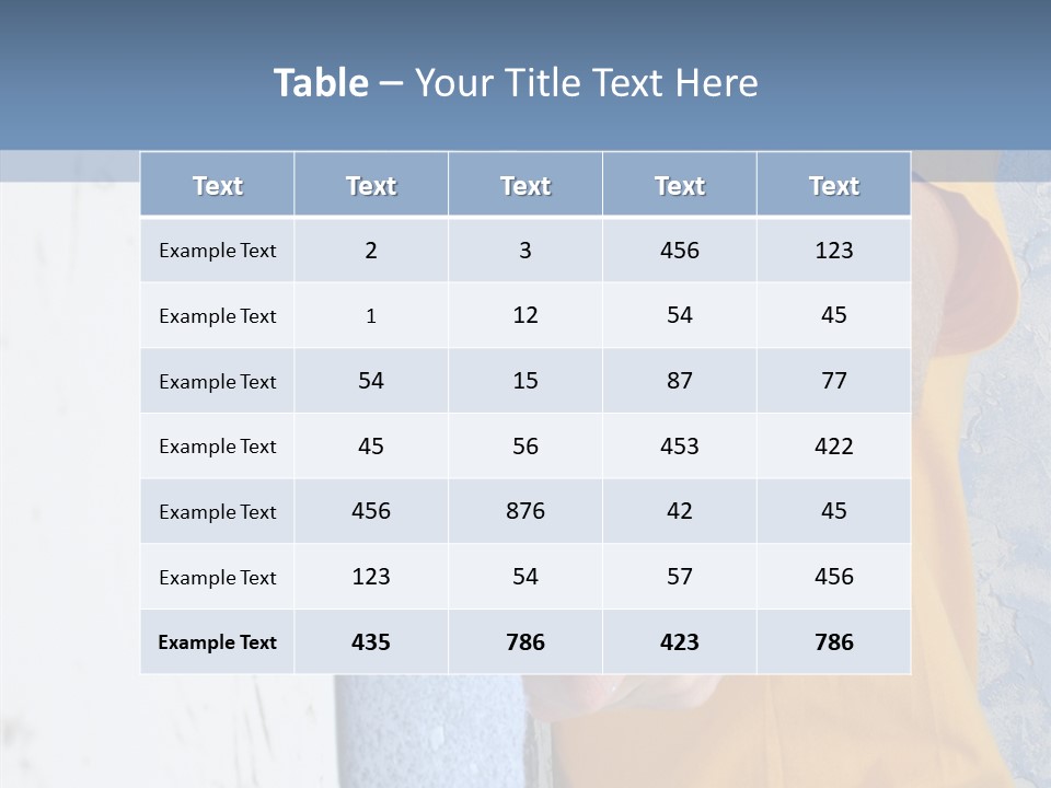 Improvement Painter Wall PowerPoint Template
