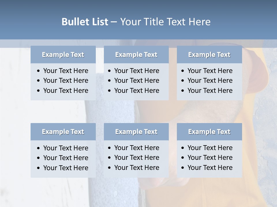 Improvement Painter Wall PowerPoint Template