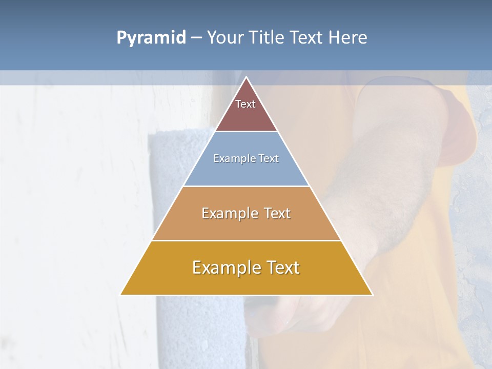 Improvement Painter Wall PowerPoint Template