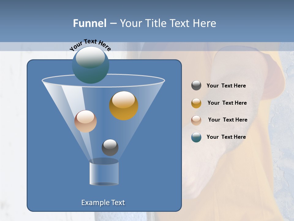 Improvement Painter Wall PowerPoint Template