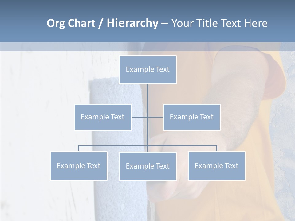 Improvement Painter Wall PowerPoint Template