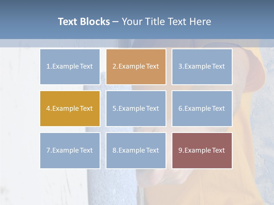 Improvement Painter Wall PowerPoint Template