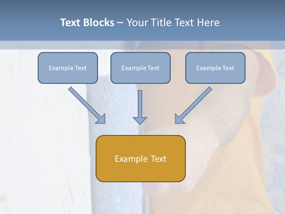 Improvement Painter Wall PowerPoint Template