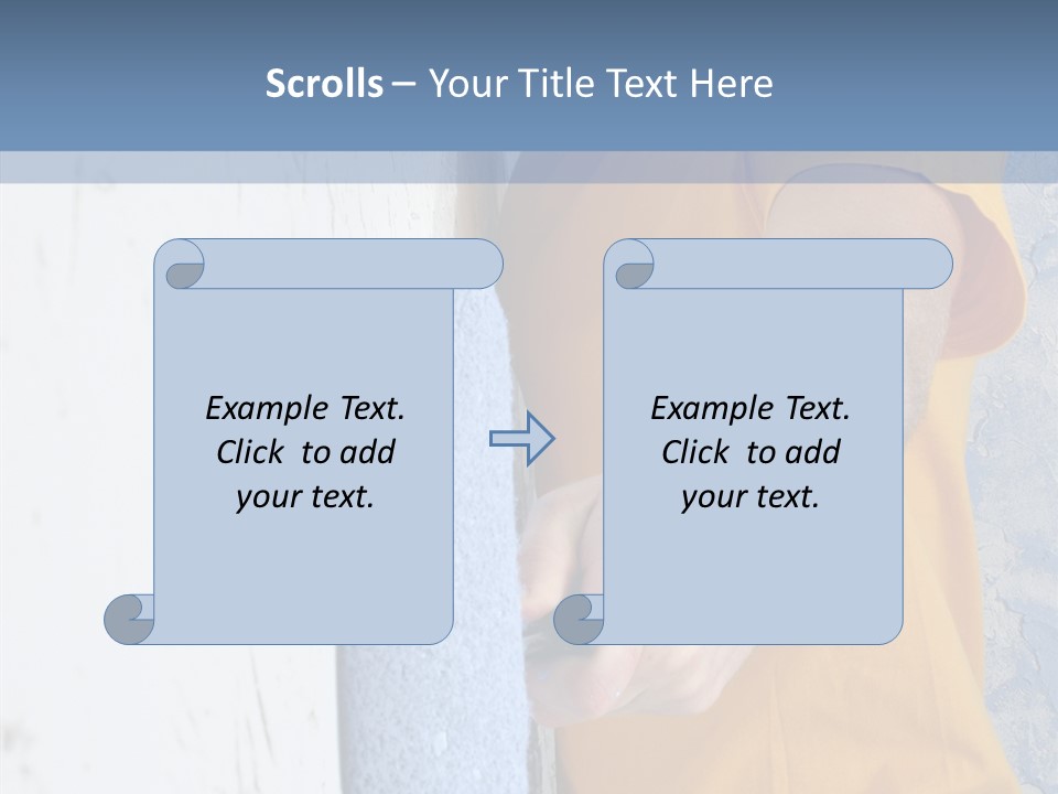 Improvement Painter Wall PowerPoint Template