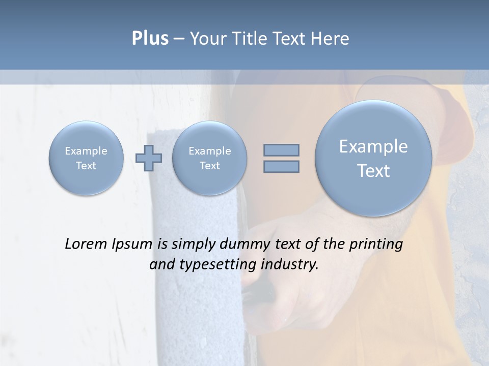Improvement Painter Wall PowerPoint Template