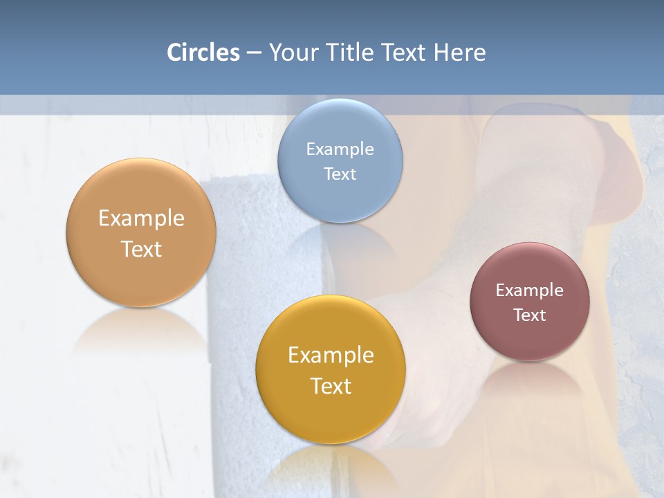 Improvement Painter Wall PowerPoint Template