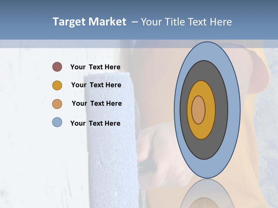Improvement Painter Wall PowerPoint Template